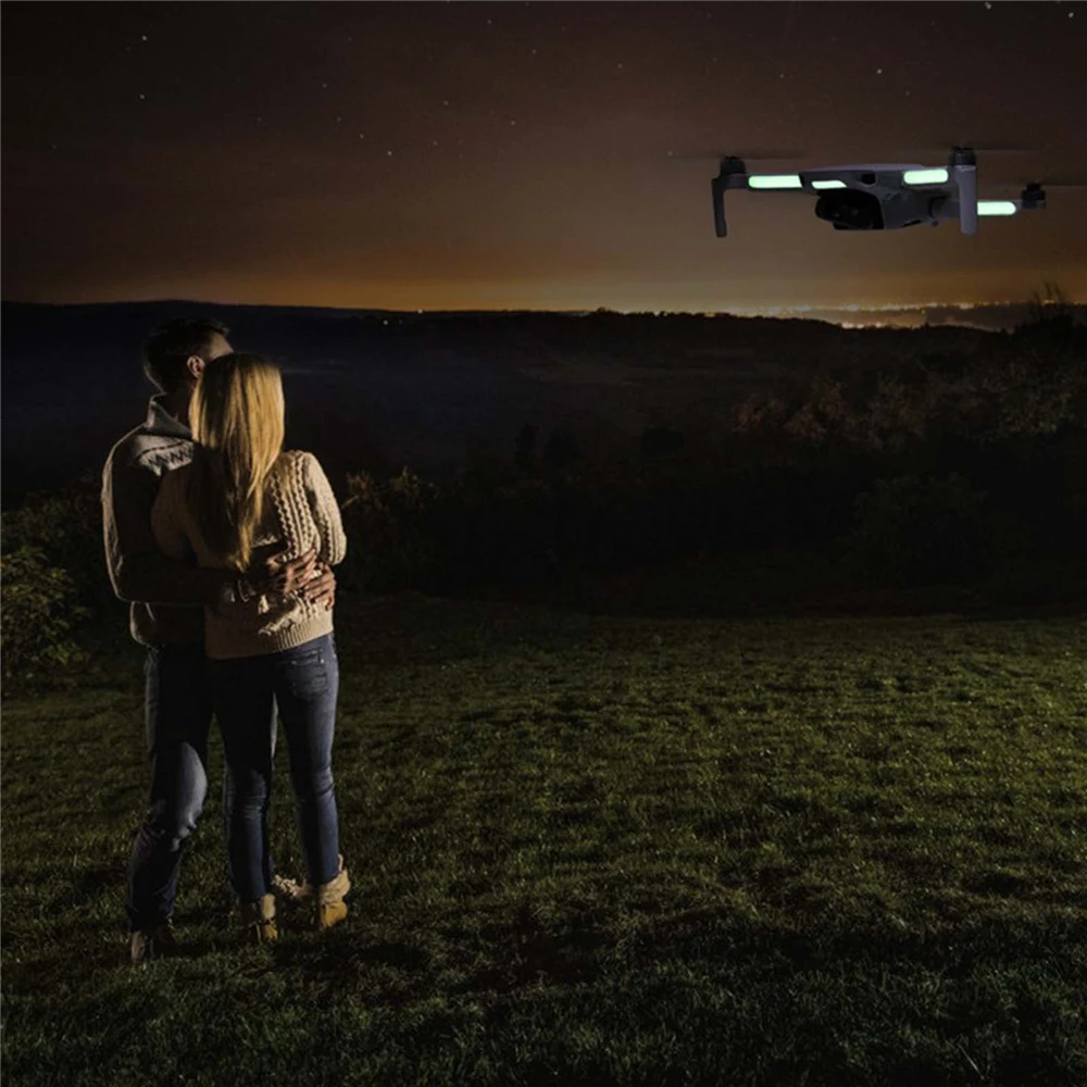 2pc Luminous Stickers Night Flight Glowing Decorative Sticker Patch for DJI Mavic Mini Drone Accessories
