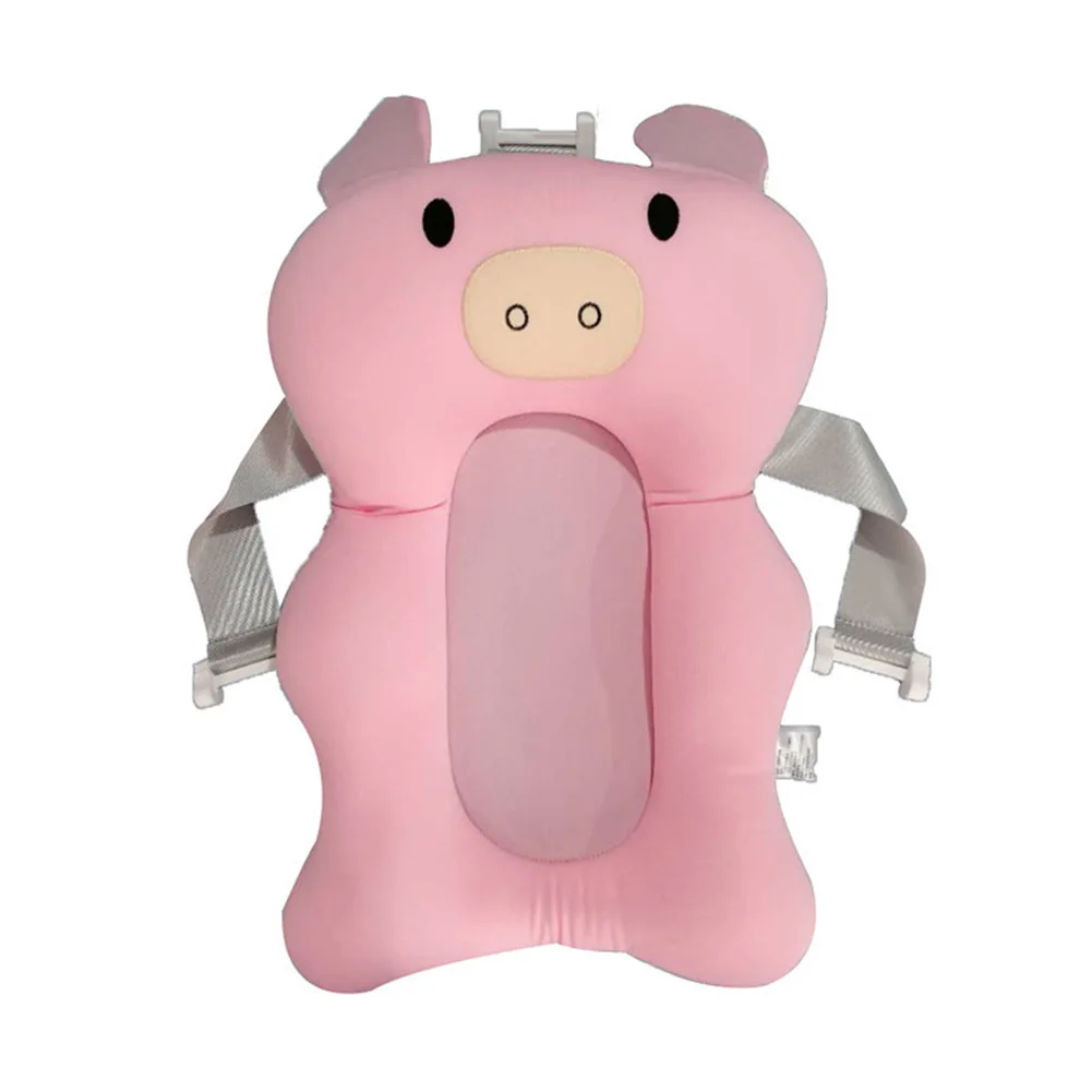

Bath Suspended Air Cushion Support Shower Soft Safety Anti Slip Newborn Kids Bed Universal Baby Tub Pad Mat Foldable