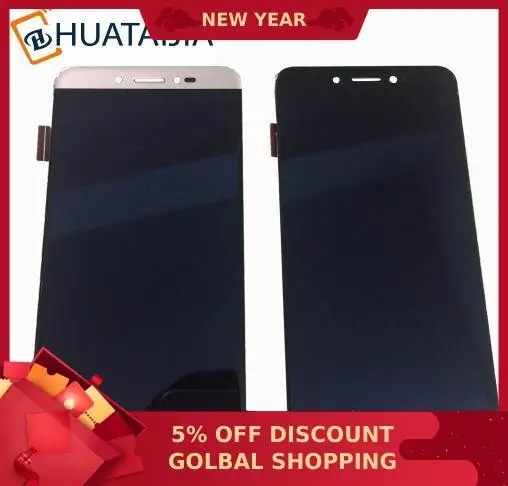 Ceny Wyświetlacz LCD + ekran dotykowy dla Prestigio Grace Z3 PSP3533DUO PSP3533 DUO digitizer panel dotykowy szklana soczewka montaż