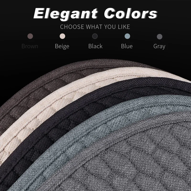 Cotton Linen Car Seat Cover Anti Sweat Car Rear Seat Cover Kit Breathable Protector 4 Seasons Interior car seat covers car seat protective cover