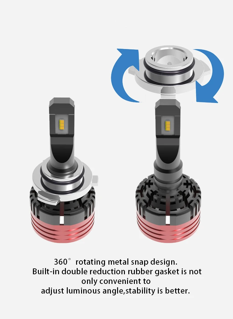 Светодиодный мини светильник ZES H1 H4 H7 H8 H9 H11 9005 9006 9012 HB3 HB4 HIR2 Ultinon Essential светодиодный