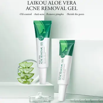 

20ml Aloe Vera Moisturizing Gel Fine Pores Hydrating Sun After Repair Skin Care Cream Q3Z1