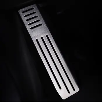 

Aluminium Alloy Drivers Side Dead Foot Rest Pedal Cover Trim For TeslaModel X Model S 2014-2017 Pedal Car Styling Accessories