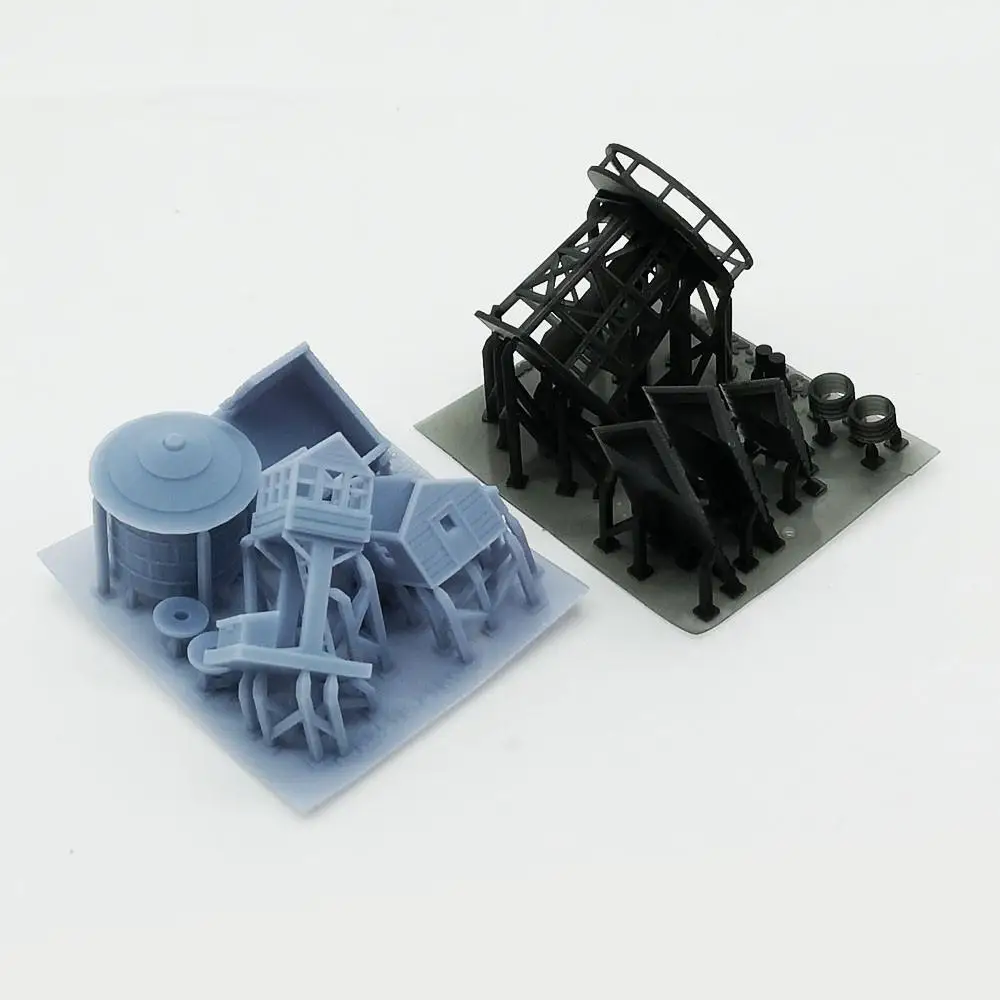 Outland Models Train Railway Layout Trackside Building Set Z Scale 1:220 - Image 3