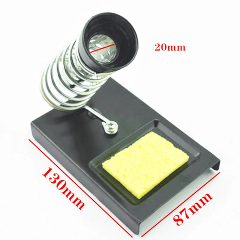 

Soldering Iron Detachable Stand Holder Support Station Solder Metal Base Clamp