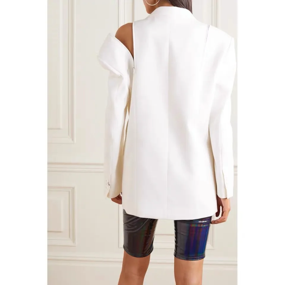 end off white blazer