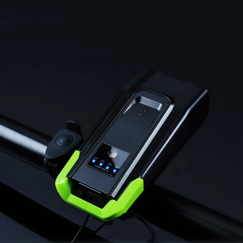 Передняя фара для велосипеда 2 светодиодный USB заряженный рога Передняя вспышка подсветка ночной Велоспорт аксессуар водонепроницаемый Предупреждение