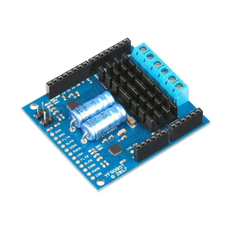 MD04 привод двигателя высокой мощности 23А h-мост 200 Вт мощность для Arduino DIY умный робот автомобильный комплект Измерение тока