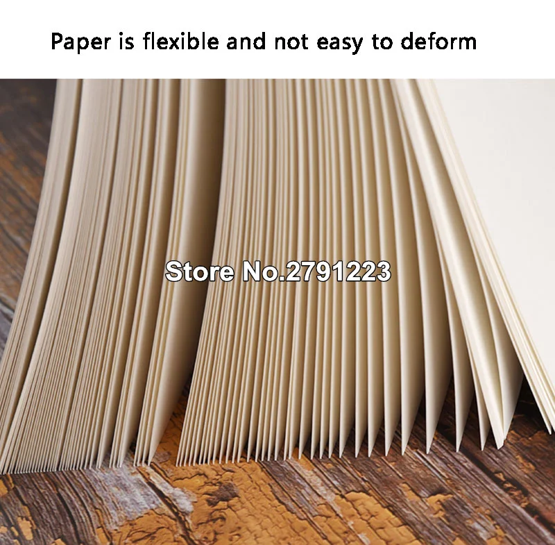 Kraft Paper DIY Card Making Craft Paper Thick Paperboard Cardboard 50pcs/lot A3 A4 A5 120g 180g 230g 300g 400g cotton linen paper calligraphy paper
