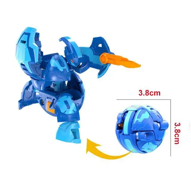 TOMY BAKUGAN тупи Металл Fusion met Monster Ball Gyro Atletiek Speelgoed - Цвет: 3707