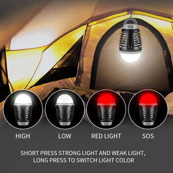 

USB Solar Mosquito Killer Lamp Multi-functional Practical Durable Classic Outdoor Camping Insect Bug Anti Mosquito Light
