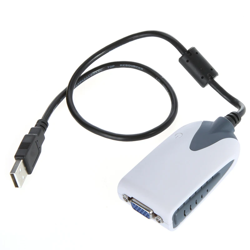 USB 2 0 к VGA адаптер конвертер дополнительный монитор мульти дисплей для HDTV PC ЖК