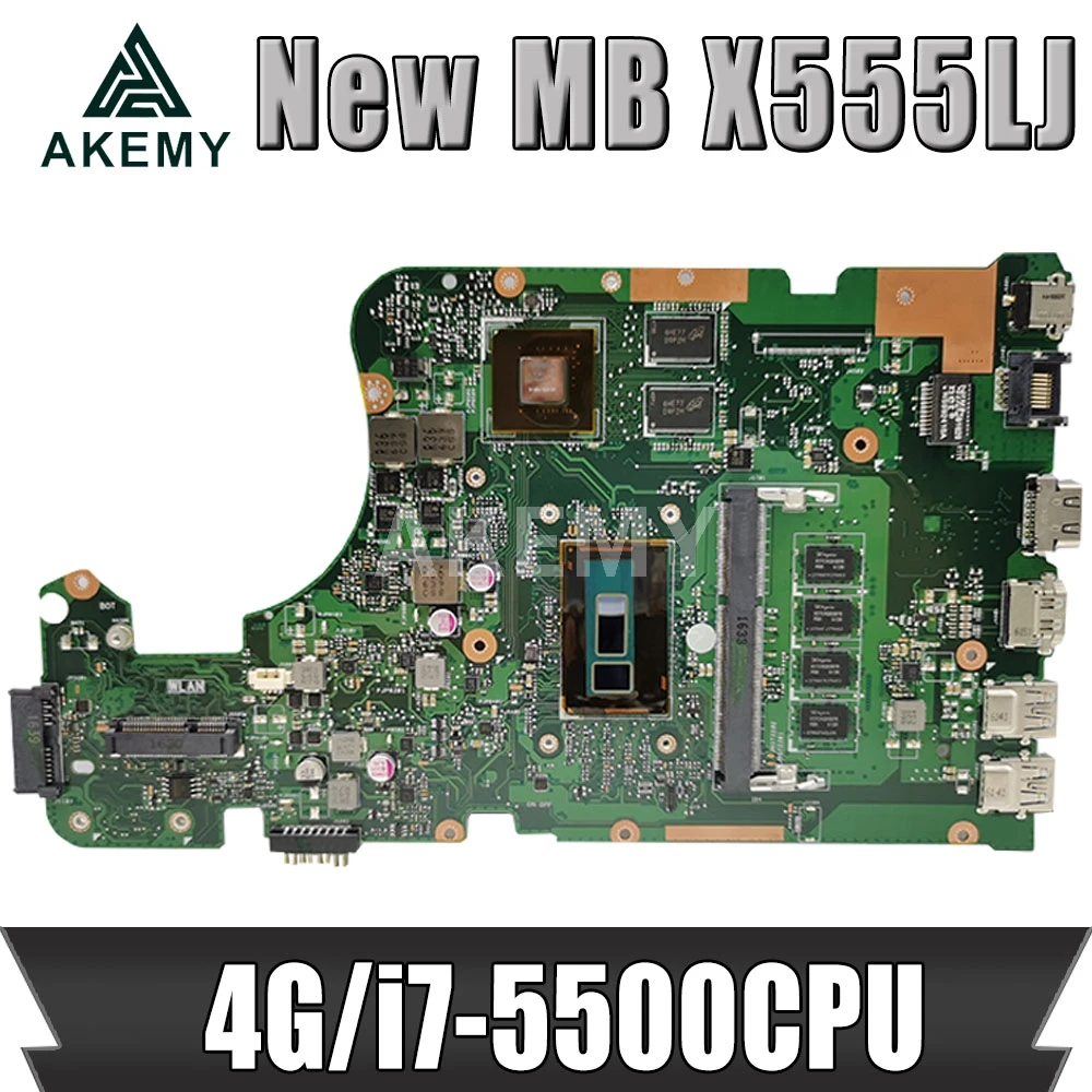 Материнская плата X555LJ LVDS MAIN_BD_4G/i7-5500CPU/AS 2GB/GPU REV3.6 для Asus LB X555LF X555LD X555L VM590L