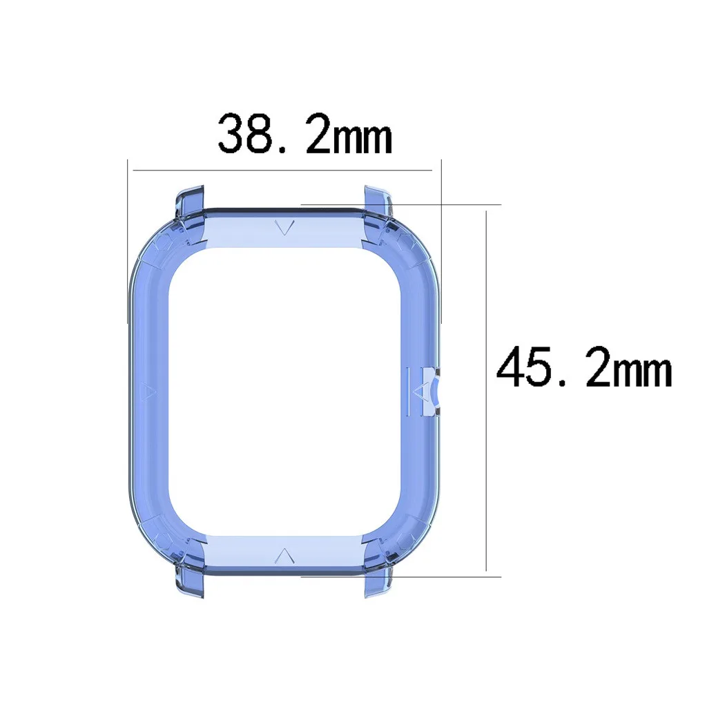 ТПУ Рамка Бампер чехол оболочка протектор для Xiaomi Huami Amazfit GTS Смарт часы браслет защитные аксессуары#1012