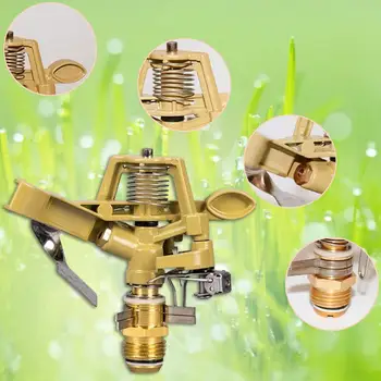 

Factory sales 4 points with tooth zinc alloy controllable arm irrigation rotary angle garden sprinkler sprinkler rotary roc B0Y3