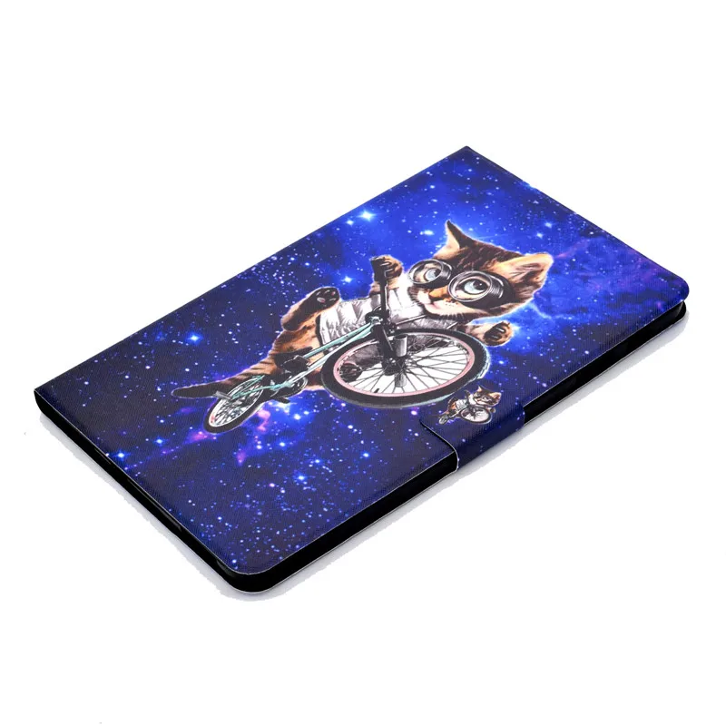 Cover For Coque Samsung Tab A6 10.1 T580 Cartoon Leather Fundas Case For Samsung Galaxy Tab A 6 10.1 T585 T580 Cover Cases