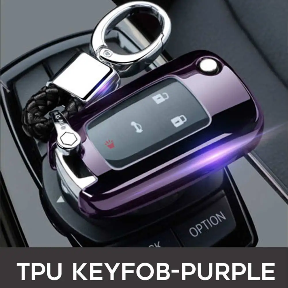 Option 1 Hot Sale Car Key Case fob Wallet For Chevrolet Chevy Sail Aveo Epica Camaro Impala Spark Onix Silverado Volt Shell Accessories - Название цвета: Option 1