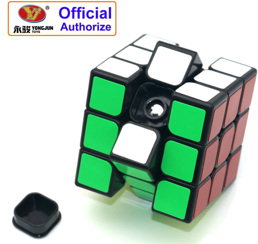 Магический 3x3x3 профессиональный магический куб Yongjun Guan Long YJ8305 головоломка на Скорость Куб обучающий игрушки для детей или взрослых YJ109
