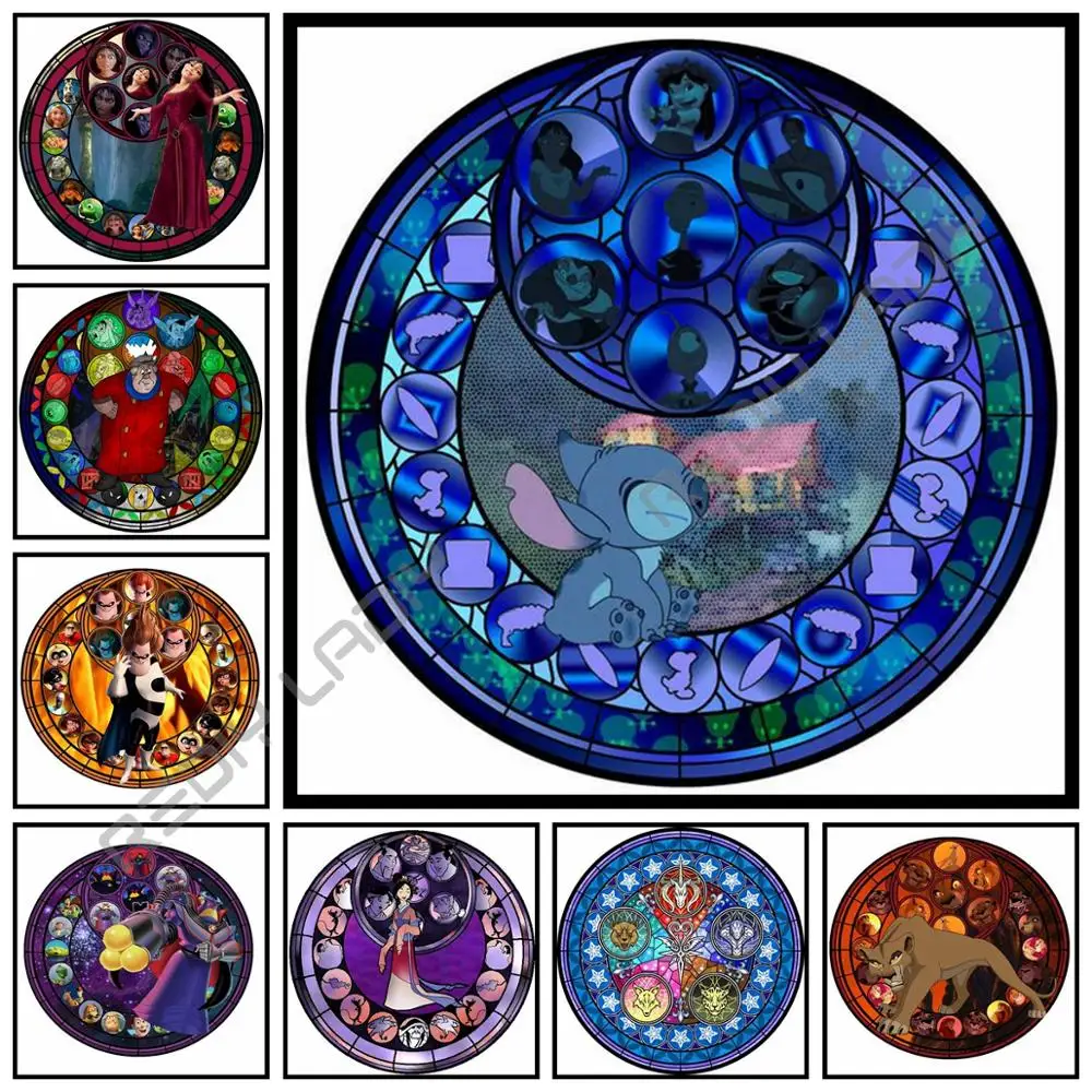 

DIY Diamond Mosaic Cartoon Pictures Rhinestones Cross Stitch Full Square/Round Diamond Embroidery Diamond Painting Home Decor