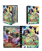 Album de collection de jouets, jeu de combat Pokemon, livre de dessin animé, liste des meilleurs jouets, cadeau d'anniversaire pour enfants, 240 pièces