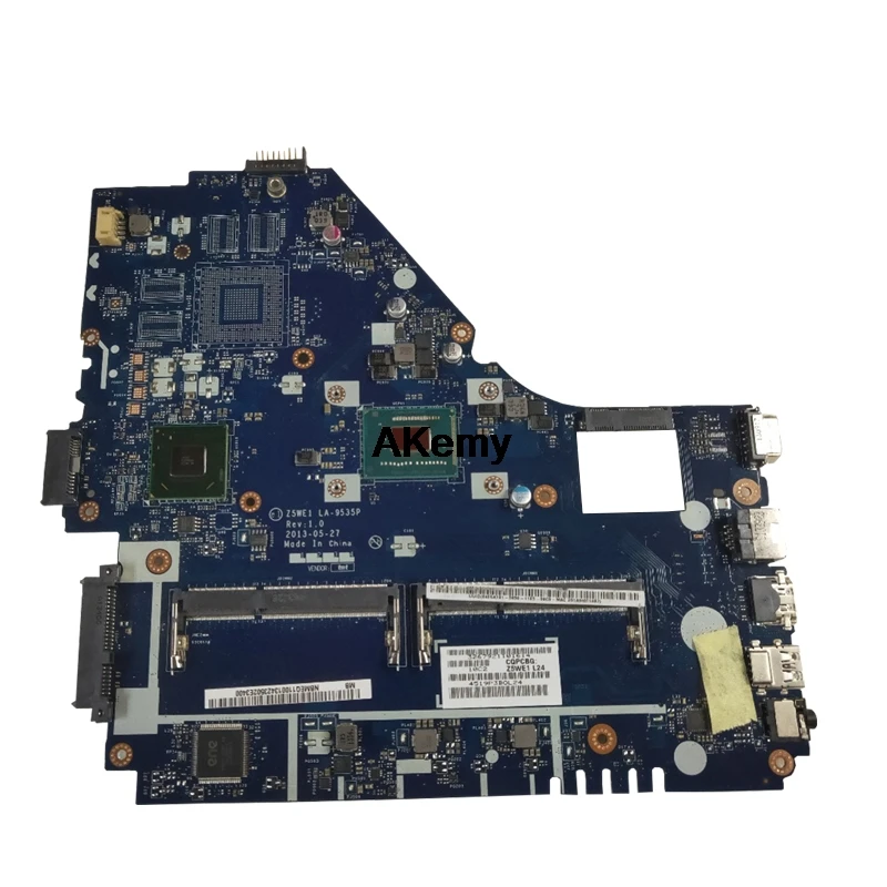Для ACER E1-570 Материнская плата ноутбука E1-570 I3-3217U HM77 Z5WE1 LA-9535P испытанное хорошее