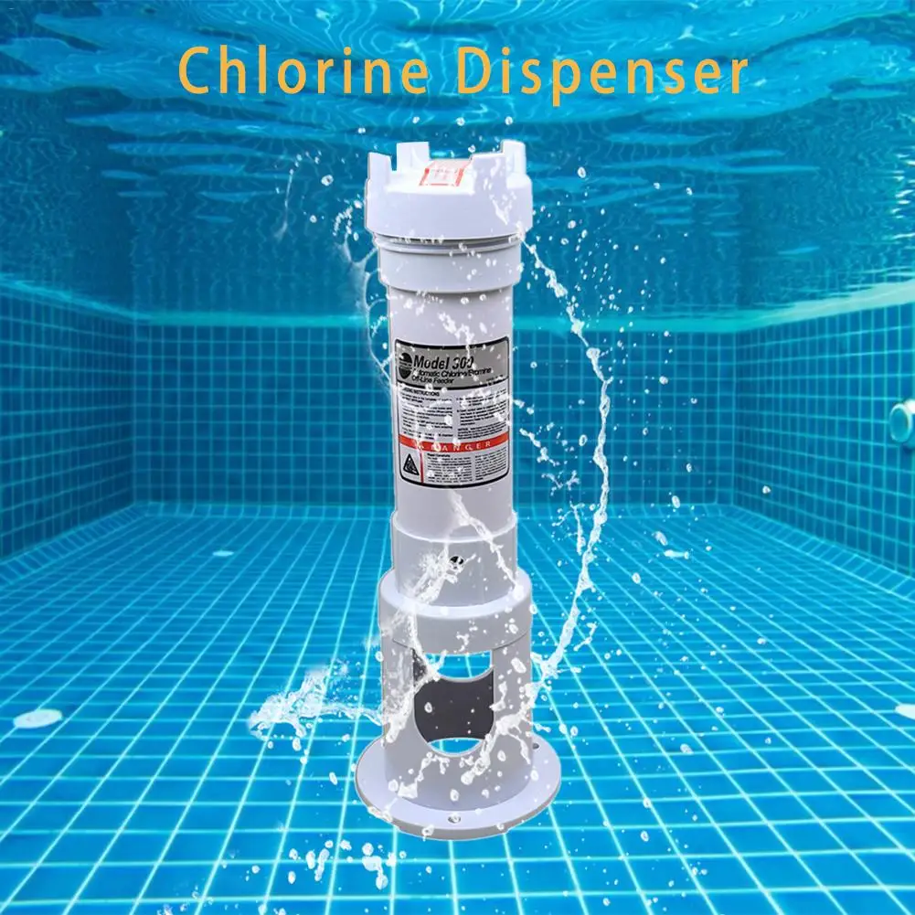 

Swimming Pool Case Auto Chlorine Bromine Accessories Spa Swimming Pool Dispenser Equipment 300#//Pool Chemical Dispenser