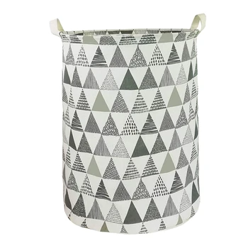 

Storage Bin,Canvas Fabric Collapsible Organizer Basket for Laundry Hamper,Toy Bins,Gift Baskets, Bedroom, Clothes,Baby Nursery S