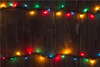 

Vinyl Custom Christmas Photography Backdrops Prop flower and Wood Planks theme Photo Studio Background L191214-0266