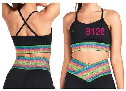 Шаблон yoga служить Бодибилдинг корсаж B112 113 114 116 120 121 122 123 124 125 126 спортивный бюстгальтер yoga Топы