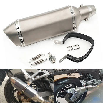 

For Honda CB650R CB125R CB400SF CB1100 CB600F CB1000R Motorcycle exhaust pipe Exhaust Modify Motocross Exhaust Muffler 51mm