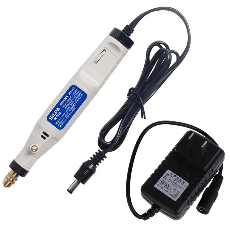 18 в гравировальная ручка Мини дрель роторный инструмент для Dremel шлифовка полировка резьба