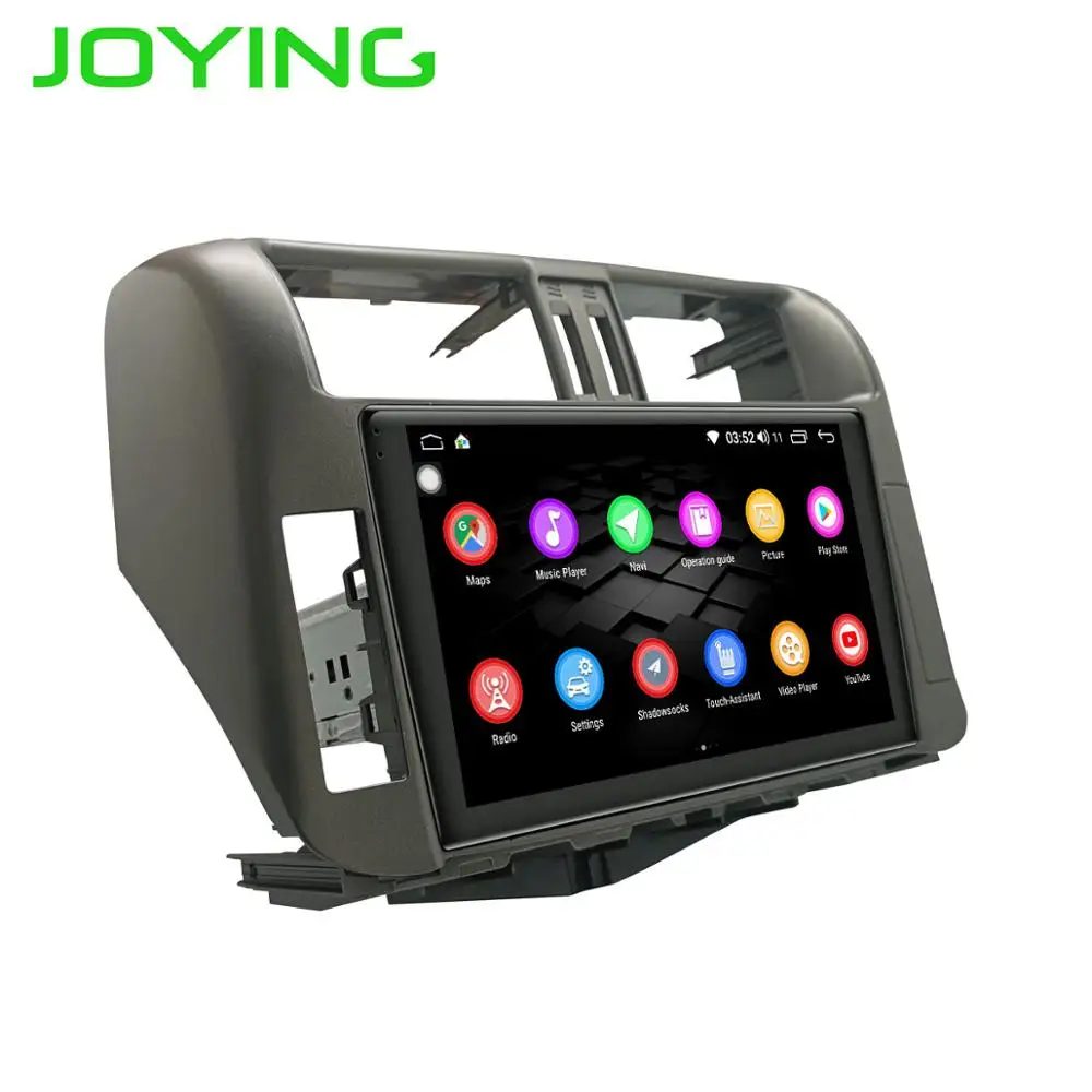 " ips DSP Android автомобильный стерео радио мультимедийный плеер для Toyota Land Cruiser Prado 150 2010-2013 левый привод головное устройство wifi 4G