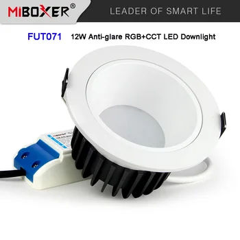 

Miboxer 12W Anti-glare RGB+CCT LED Downlight FUT071 AC100~240V Dimmable Smart led Ceiling light Indoor lamp