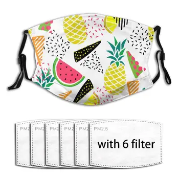 

Anti Haze Fruit Mix Mouth Mask protective mask Men And Women Adult Dust Anti-ultraviolet Breathable Mask Reusable Breathable