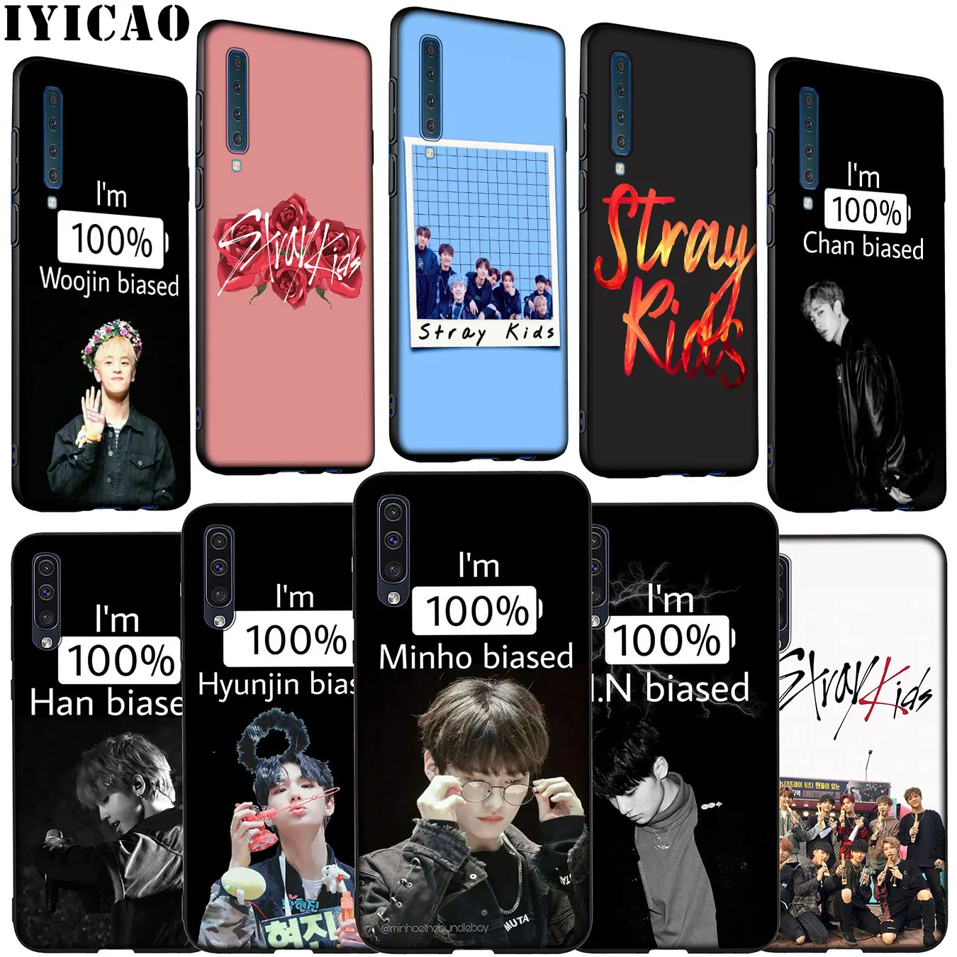 Stray Kids Soft Silicone Phone Case for Samsung Galaxy A70 A60 A50 A40 A30 A20 A10 M10 M20 M30 M40 A20E Cover |