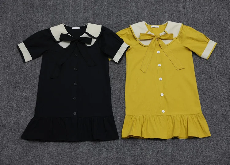 Fashion Girl Summer Clothes Children Dress 2020 New 100% Cotton Big Girls Dresses Kids School Ruffles Teen Baby Princess Dress (6)