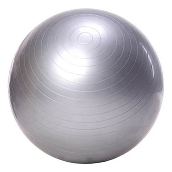 

Exercise Ball Yoga Ball Free Pump- Burst Resistant Fitness Balls,75 cm,Ideal for Yoga Pilaties Abs and Core Workouts (gray 75 Di