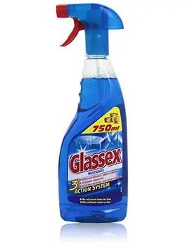 

Glassex-Multi-Detergente e pulizia Brillantezza senza tracce - 3 pezzi da 750 ml [2250 ml]