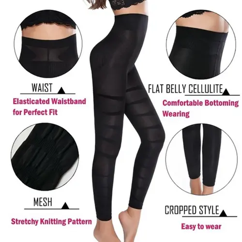 Shapewear Anti Cellulite Compression Leggings Leg Slimming Body Shaper High Waist Tummy Control Panties Thigh Sculpting Slimmer - Image 2
