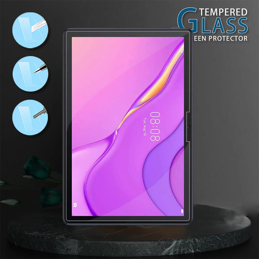 

Закаленное стекло для защиты экрана Huawei Matepad T10 9,7/T10S 10,1 дюйма, устойчивая к царапинам Защитная пленка для планшета