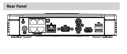 Dahua 4-канальный Смарт 1U 4 PoE порта 4K H.265 сетевой видеорегистратор NVR2104-P-4KS2 Lite 1 HDD с разрешением до 8 Мп NVR