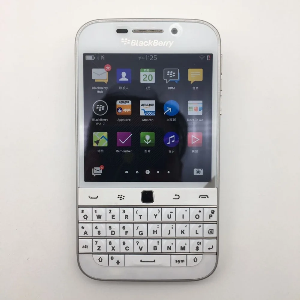 BlackBerry Classic Q20 Refurbsihed-Original Q20 Phone Dual core 2GB RAM 16GB ROM 8MP Camera Free Shipping iphone 12 refurbished