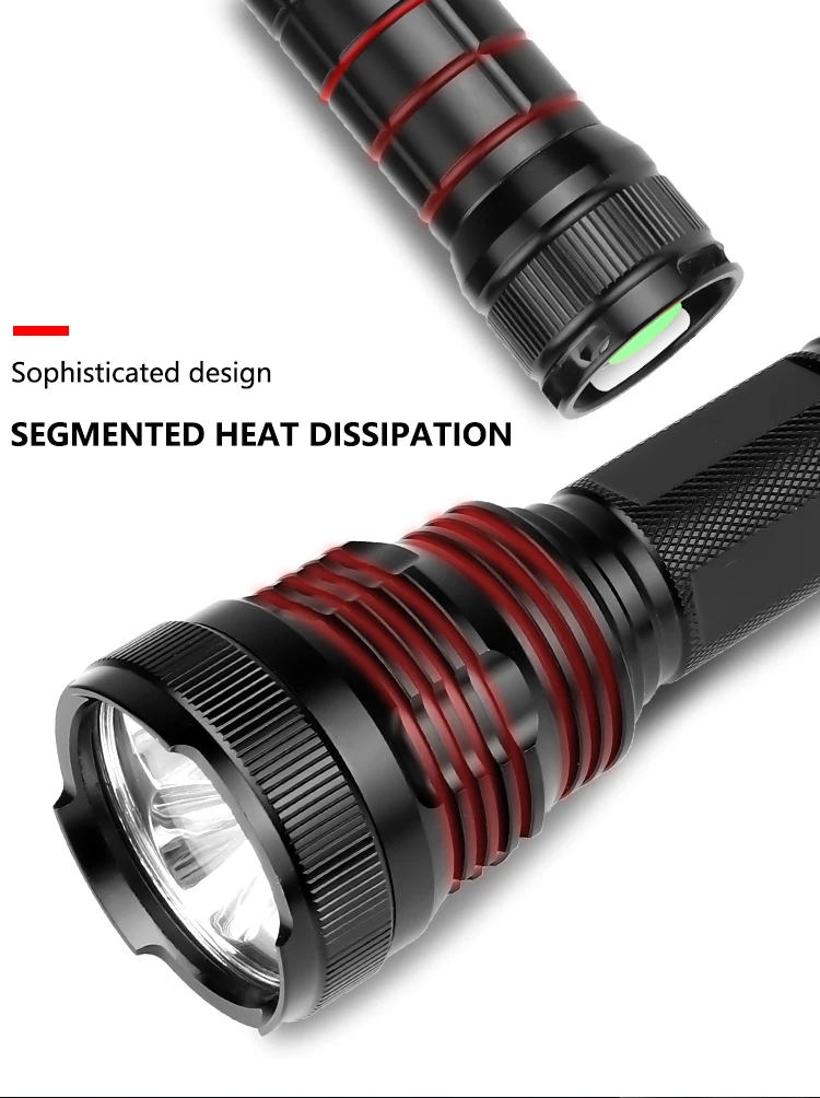 Фонарик XLamp 3* XHP50 мощный светодиодный фонарь тактический фонарь Водонепроницаемый фонарик Перезаряжаемый 18650 зарядное устройство