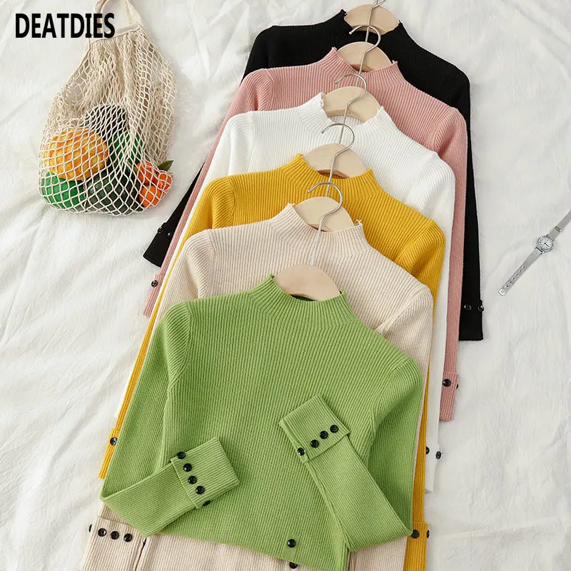 Womens Sweaters Autumn Winter Clothes Women Turtleneck Sweater Woman Pullover Slim Knitted Sweater Women Sweaters Pullovers 2019