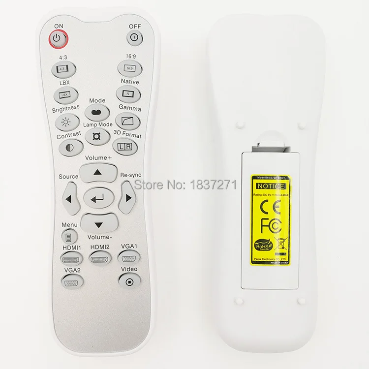 Оригинальный пульт дистанционного управления для проекторов Optoma HD33 HD25E IS803 HD25 OAX167