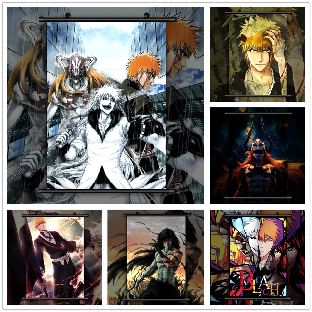 Bleach Kurosaki ichigo Anime manga wand Poster Scroll DMalerei und