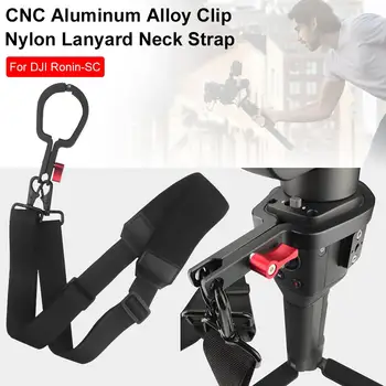 

Nylon Lanyard Neck Strap With CNC Aluminum Alloy Clip For DJI Ronin-S