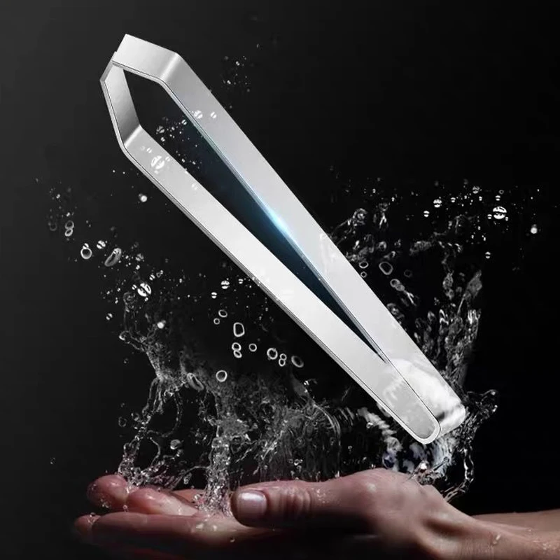 Fish Bone Tweezers Stainless Steel Non-Slip Precision Grip for Debone Salmon Bass Catfish fish bone tweezers kitchen tweezers