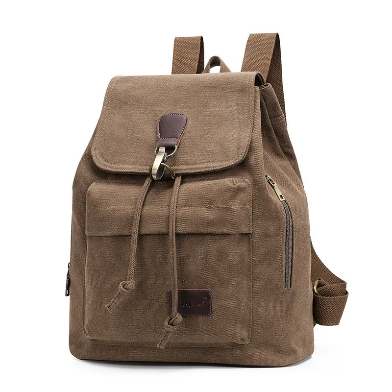 

Backpack Women's Backpack Canvas Schoolbag Retro Casual Bag