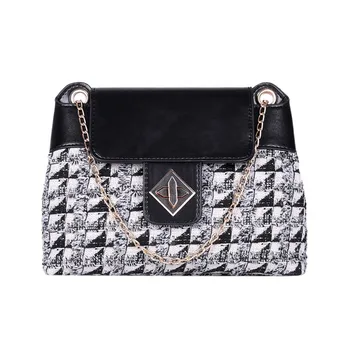 

Fashion Women's Solid Color Large Capacity Wool Shoulder Bag Handbag Simple Atmospheric Handbag Ladies Business Bag